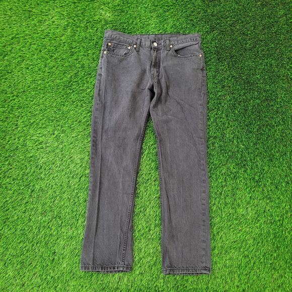 LEVIS 511 Jeans 34x30 Faded Black - Picture 1 of 16